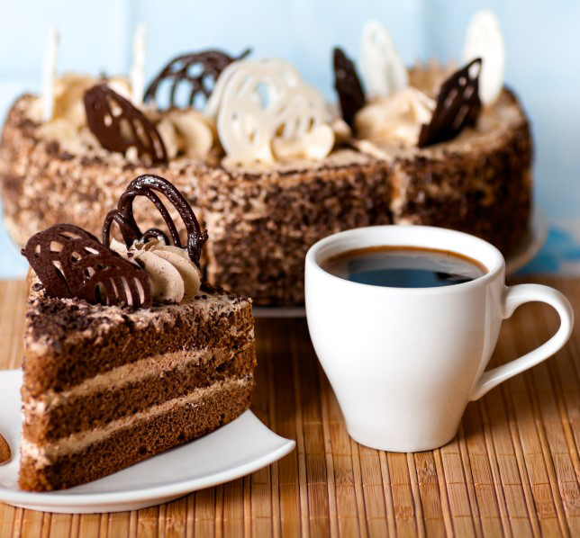 Chocolate Coffee Cake Recipe with Chocolate Buttercream Frosting by  Archana's Kitchen